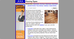 Desktop Screenshot of flooring-types.com